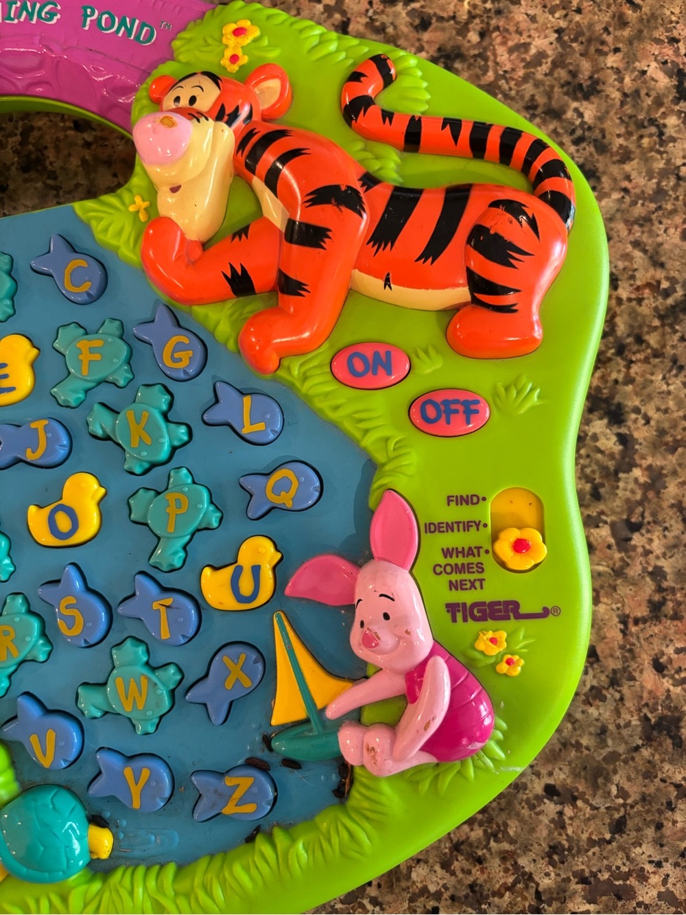 Winnie-the-Pooh Learning Pond Educational Toy - Green & Blue - Picture 4 of 4